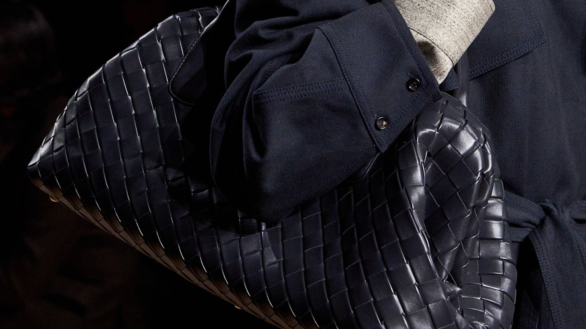 Navy Blue Hugo Handbag