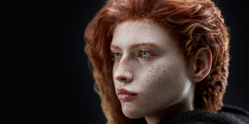 A fan recreation of Princess Merida by character artist Xhon Hysenaj used on Autodesk&amp;rsquo;s Mudbox website.
