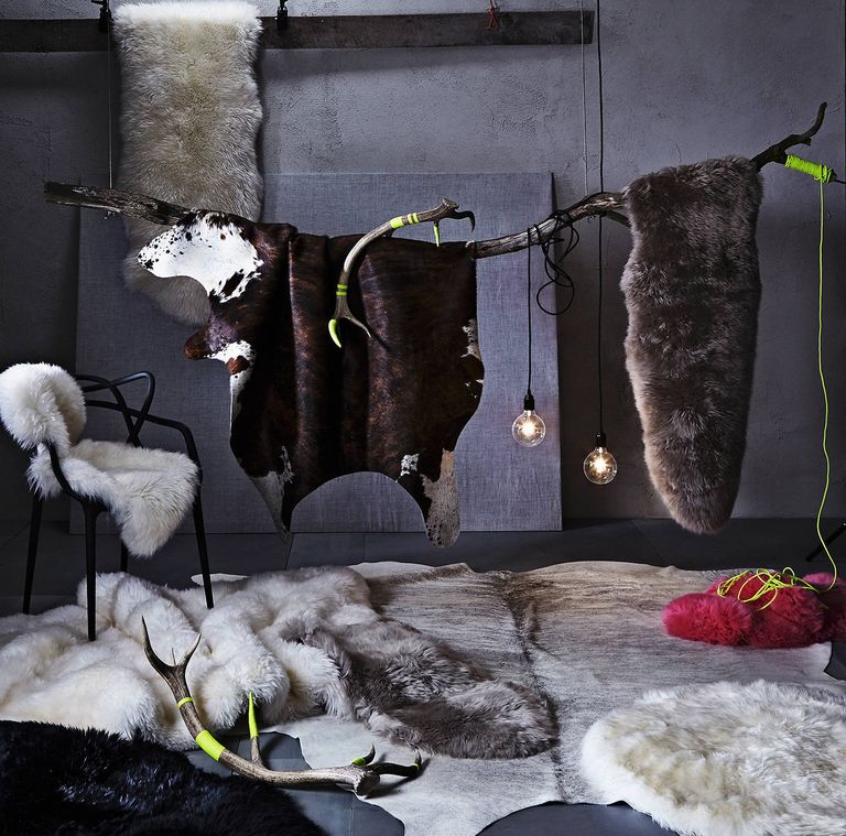 Game of Thrones inspired interior: Sheepskin rugs by John Lewis