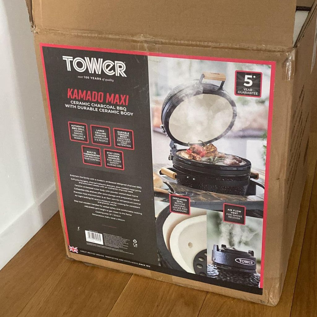 Tower Kamado Maxi Charcoal BBQ review Ideal Home