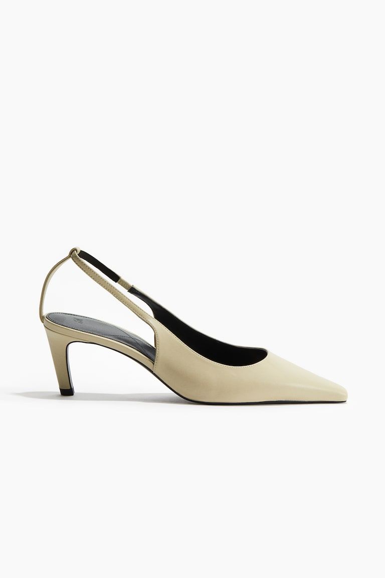 Heeled Slingbacks