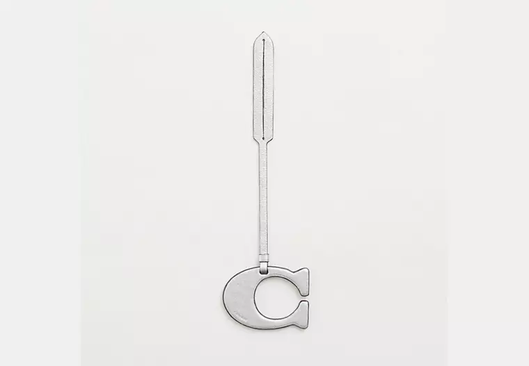 Coach, Remade Signature Bag Charm