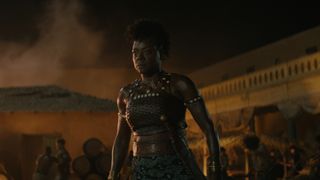 Screenshot from The Woman King movie