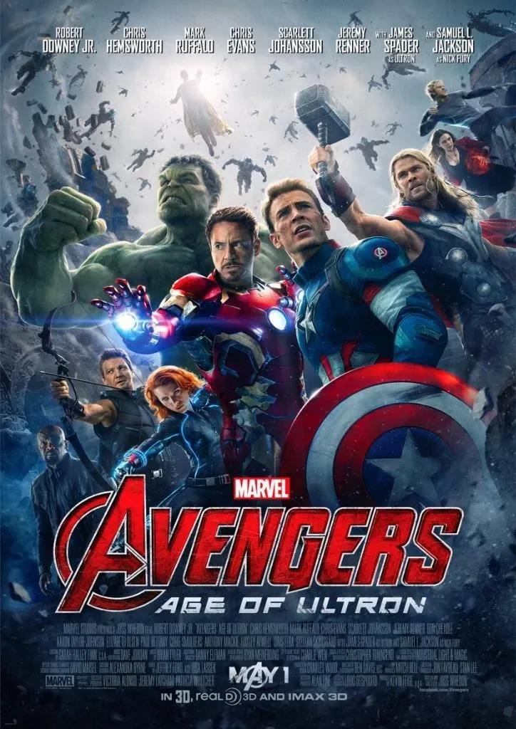 Movie poster for Avengers: Age of Ultron