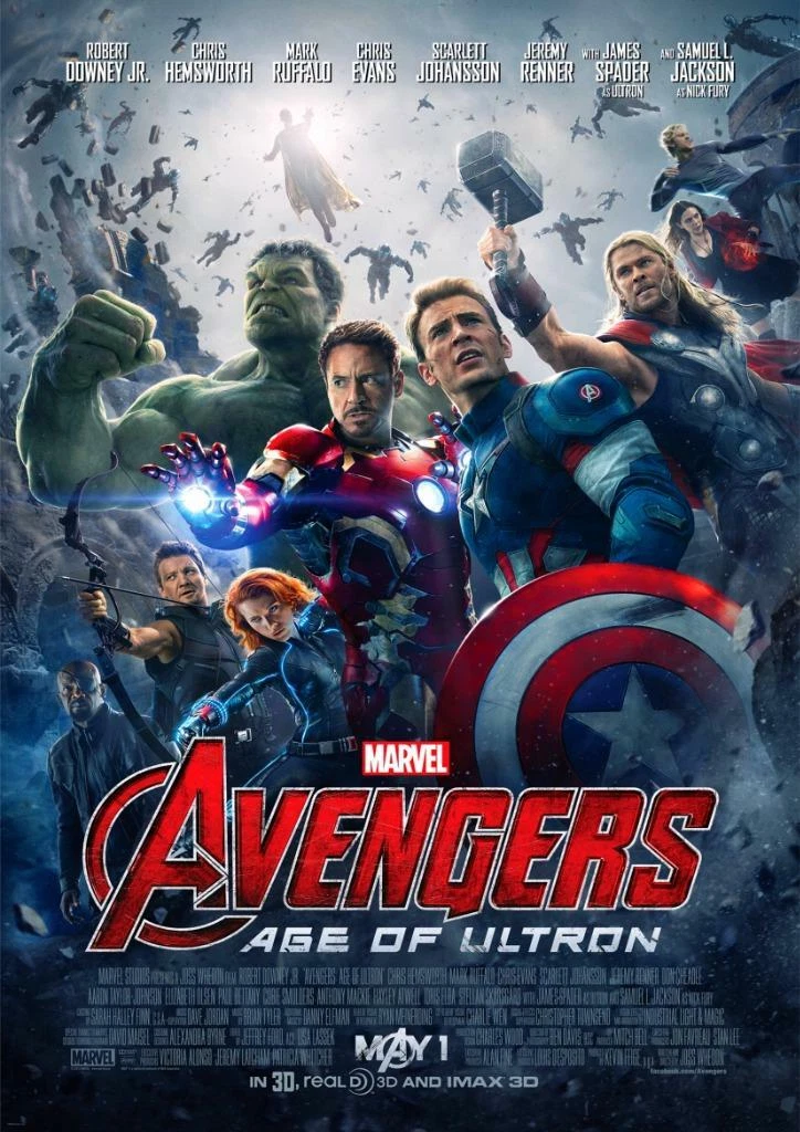 Movie poster for Avengers: Age of Ultron