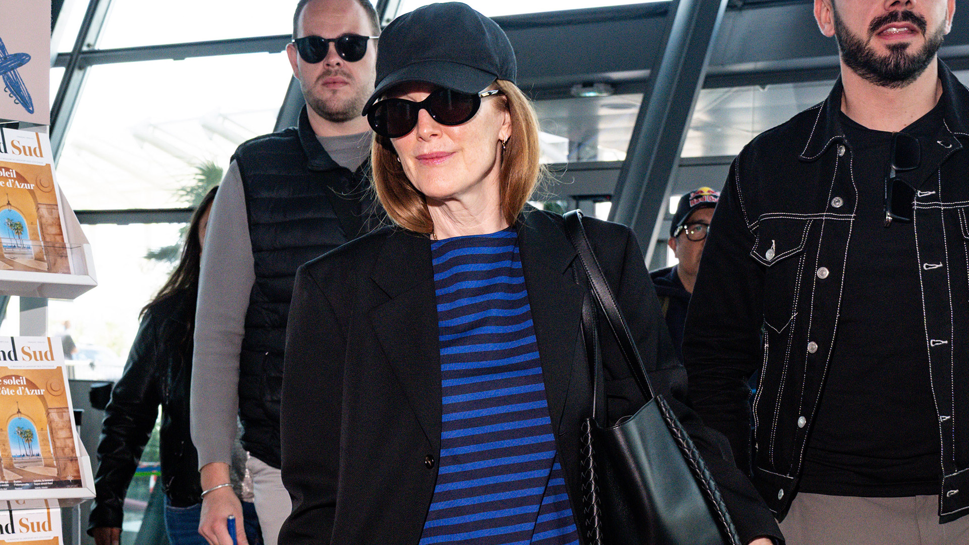 Julianne Moore at the airport.