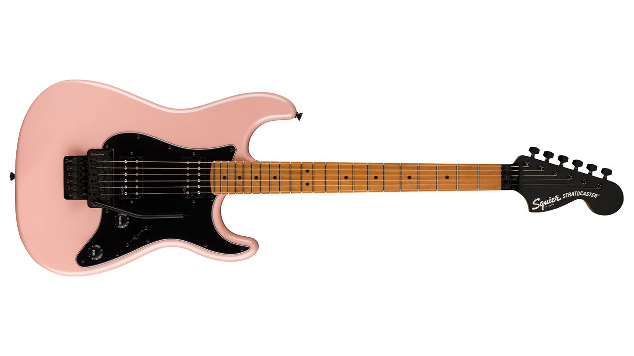 Squier Contemporary Stratocaster HH FR Shell Pink Pearl