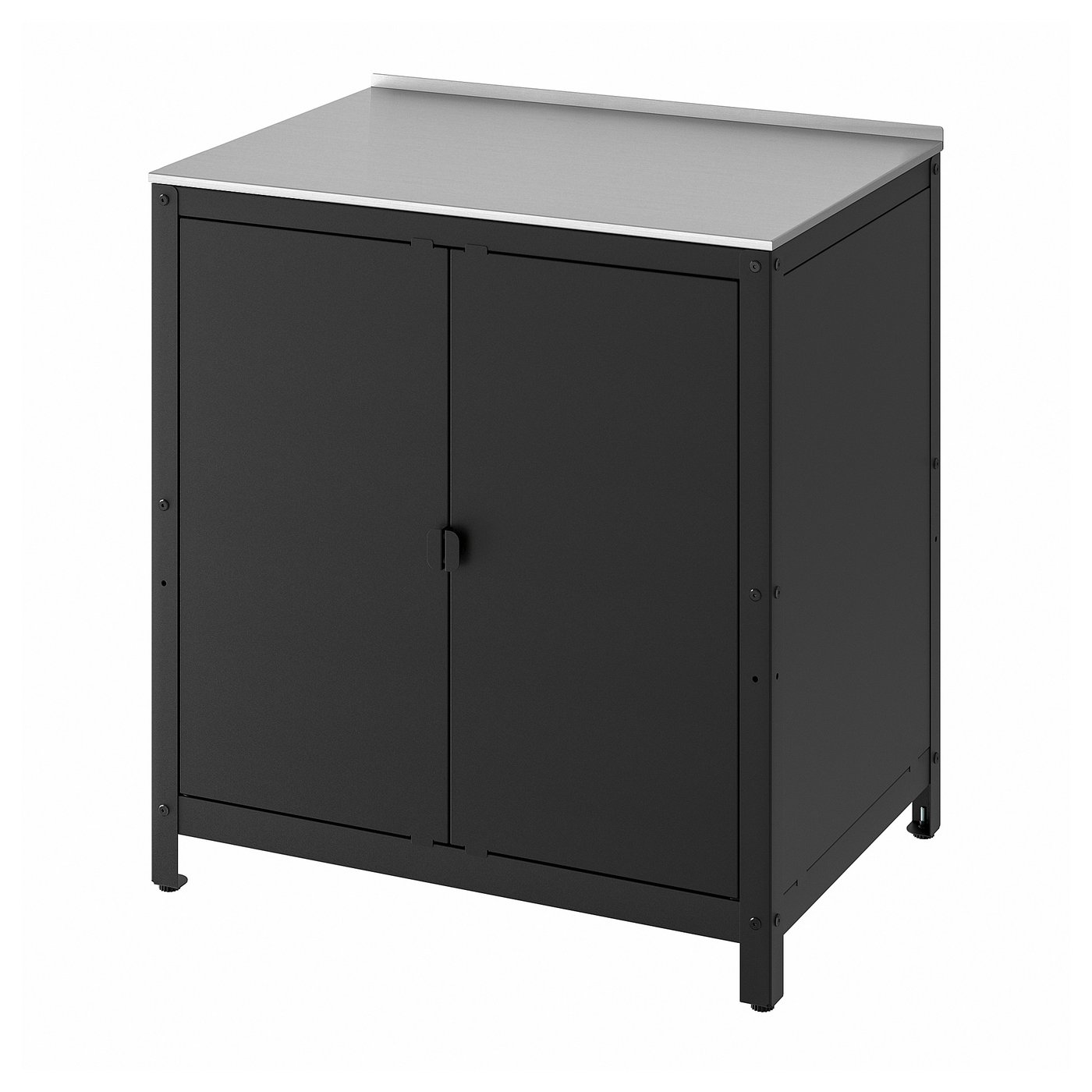 Grillsk&amp;Auml;r Kitchen Island Shelf Unit - Stainless Steel 33 7/8x24 "