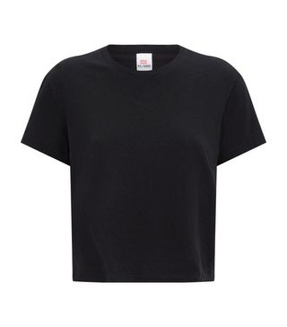 RE/DONE x Hanes 1950s Boxy Crop Tee