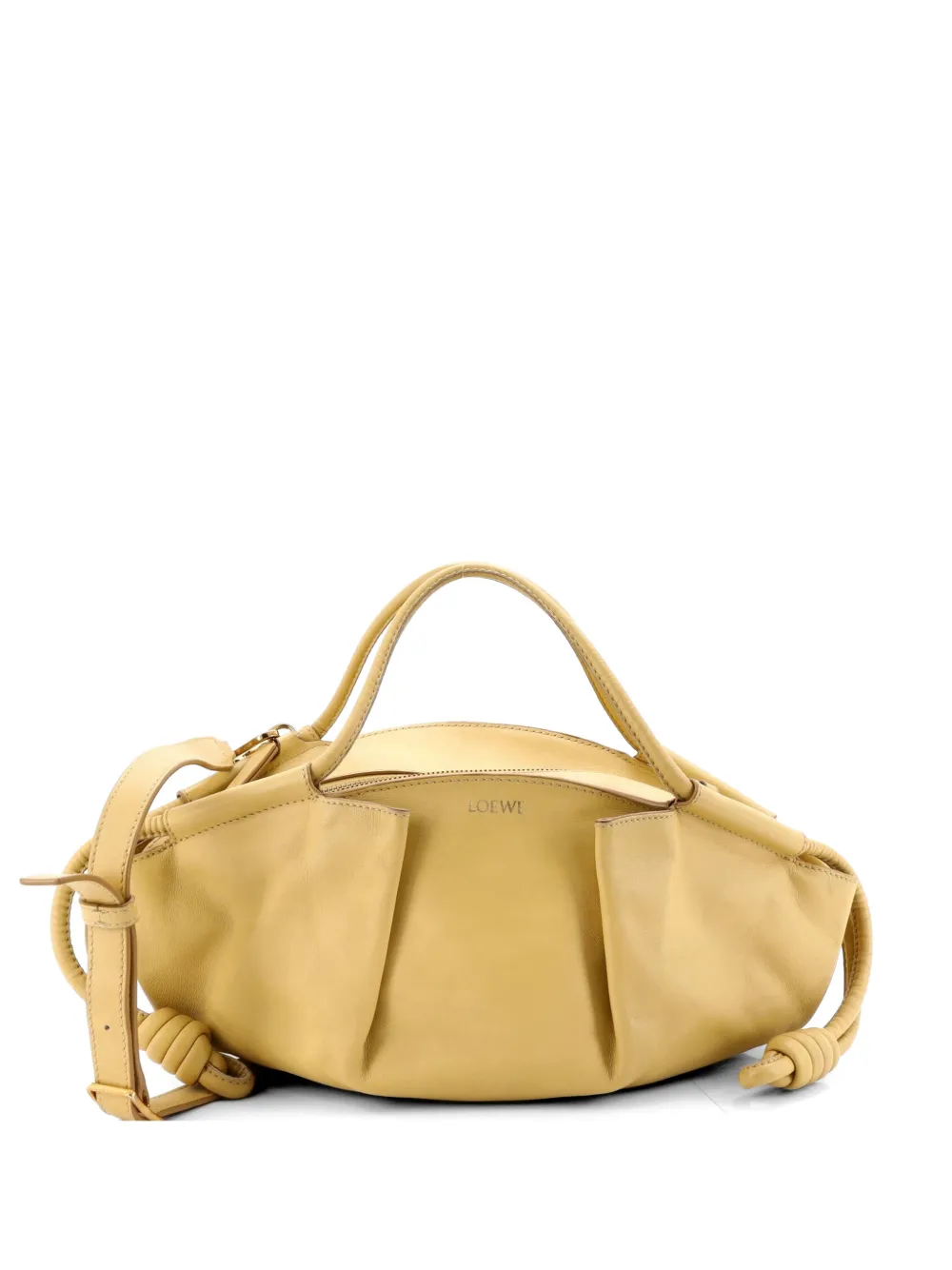 Loewe Pre-Owned Paseo Bag Shiny Nappa Calfskin Small Shoulder Bag | One Size