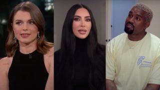 Julia Fox Kim Kardashian Kanye West