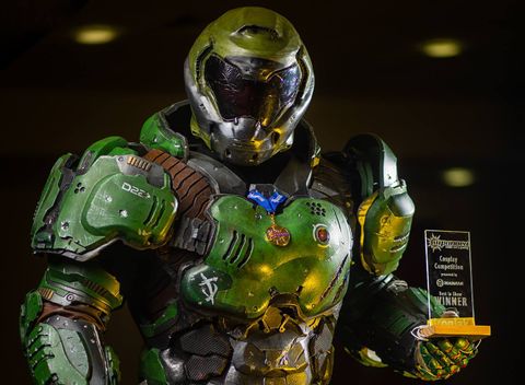 Meet the man inside this incredible Doom cosplay | PC Gamer