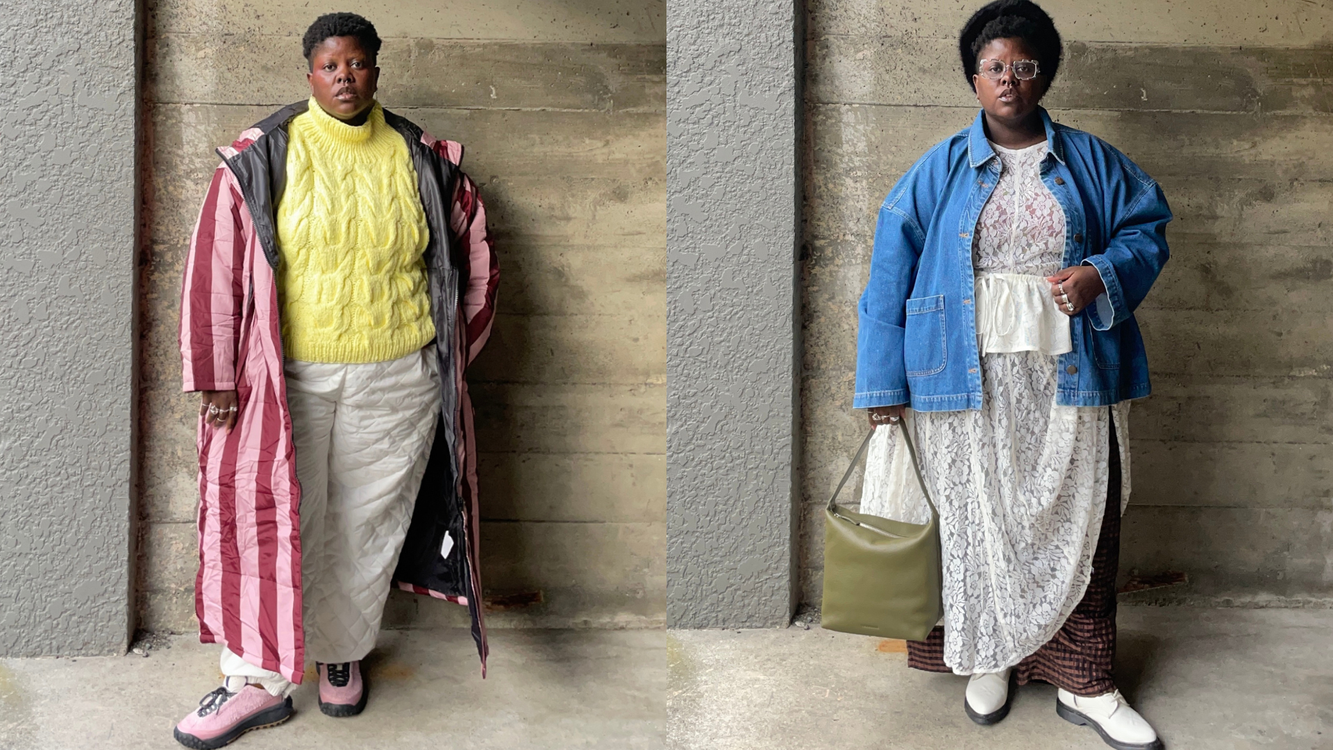 Lydia Okello wearing holiday outfits