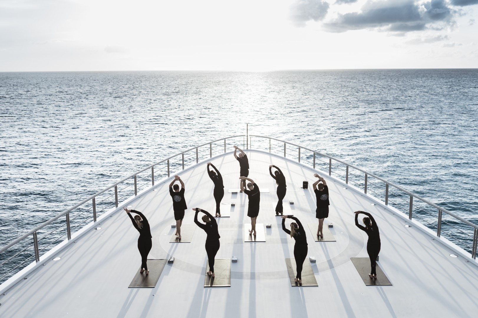 A photograph of Gabe Newell's superyacht, Leviathan.
