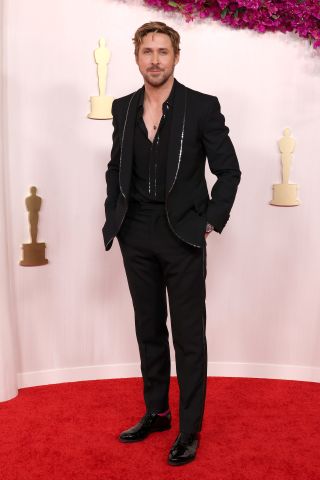 HOLLYWOOD, CALIFORNIA - MARCH 10: Ryan Gosling attends the 96th Annual Academy Awards on March 10, 2024 in Hollywood, California.