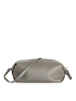 Soft Leather Bag - Grey - Arket Gb