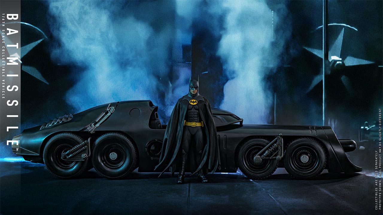 Metre-long Batmobile Batmissile model is up for pre-order