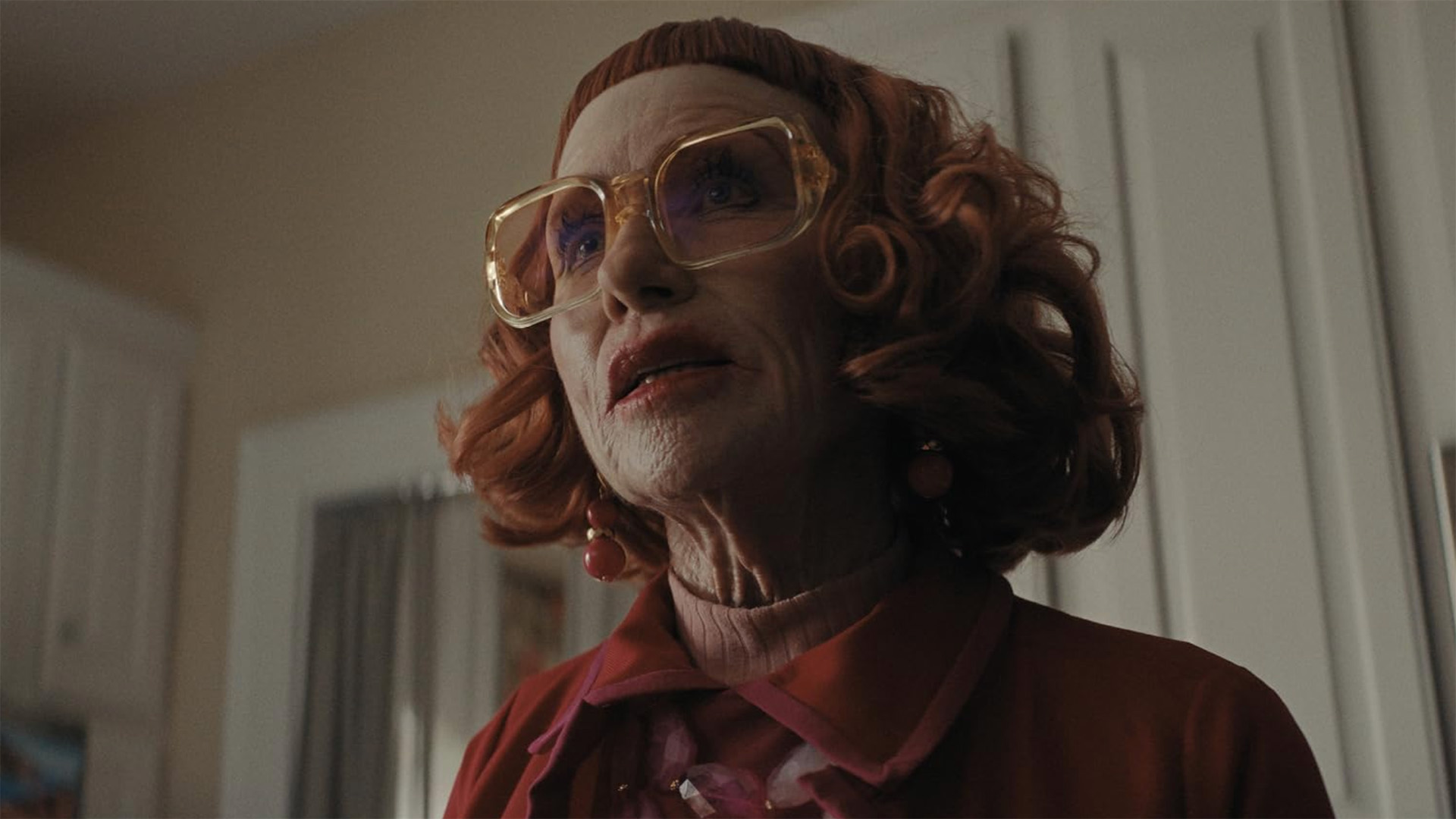 Amy Madigan as Aunt Gladys in Weapons.