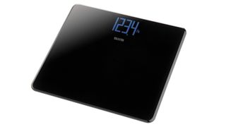 Tanita HD-366 bathroom scales in black