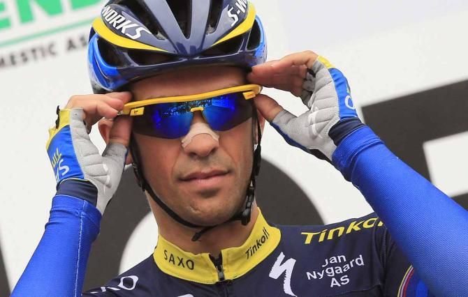 Alberto Contador (Saxo-Tinkoff) claimed his first one-day victory in the 2012 Milano-Torino.