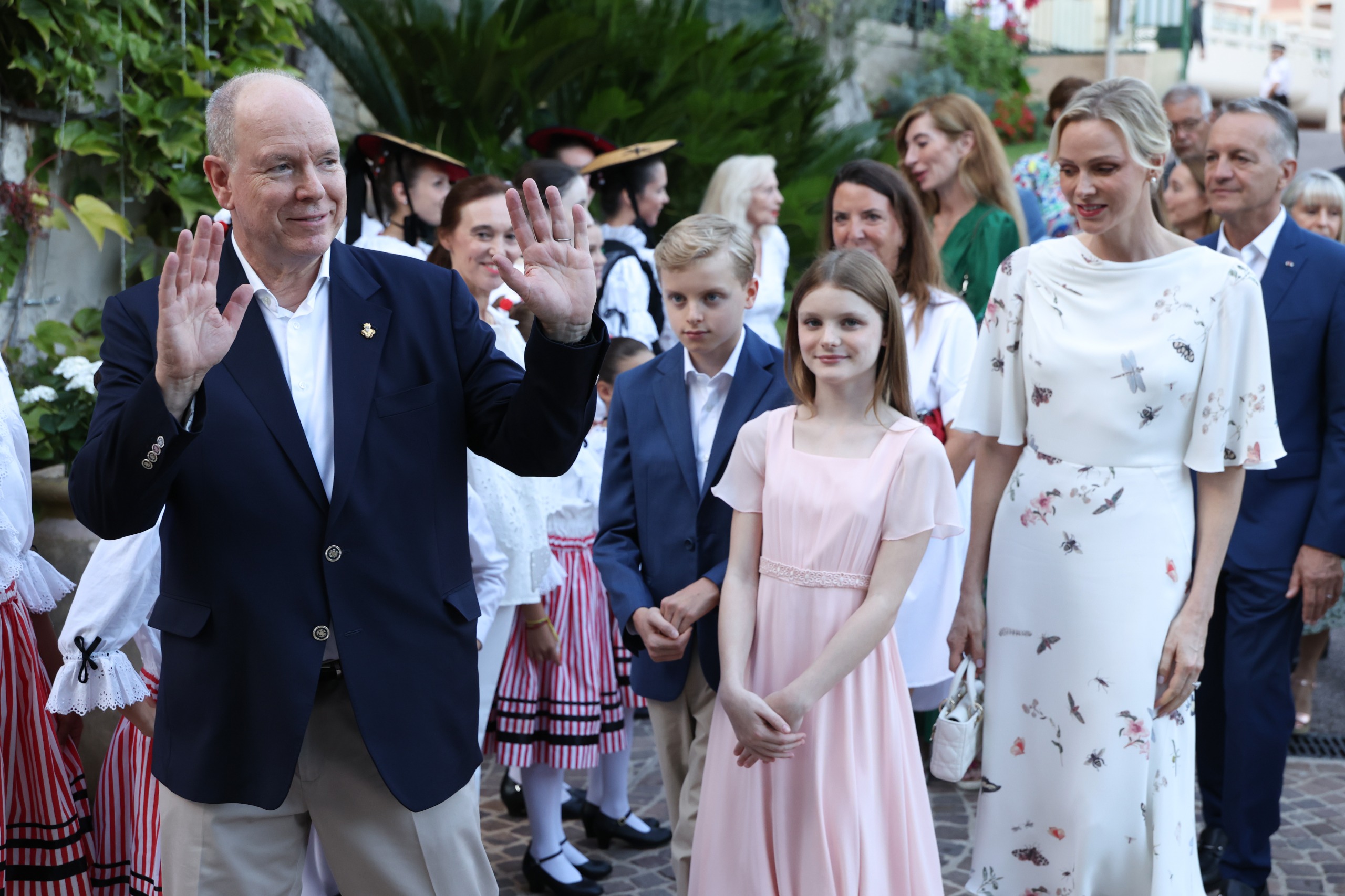 Prince Albert II of Monaco, Prince Jacques of Monaco, Princess Gabriella of Monaco and Princess Charlene of Monaco attend the "U Cavagn&amp;euml;tu" - Traditional Monegasque Picnic on September 19, 2026