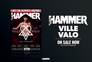 Ville Valo on the cover of the new issue of Metal Hammer