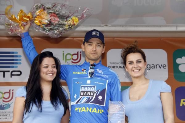 Sprint classification leader Karsten Kroon (Saxo Bank)