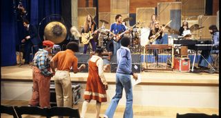 The Doobie Brothers perform during an 1978 episode of What's Happening!!