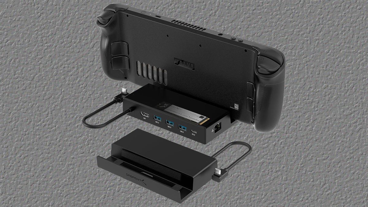 Third-party Steam Deck dock adds an M.2 slot