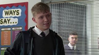 Paddy Bever as Max in Coronation Street