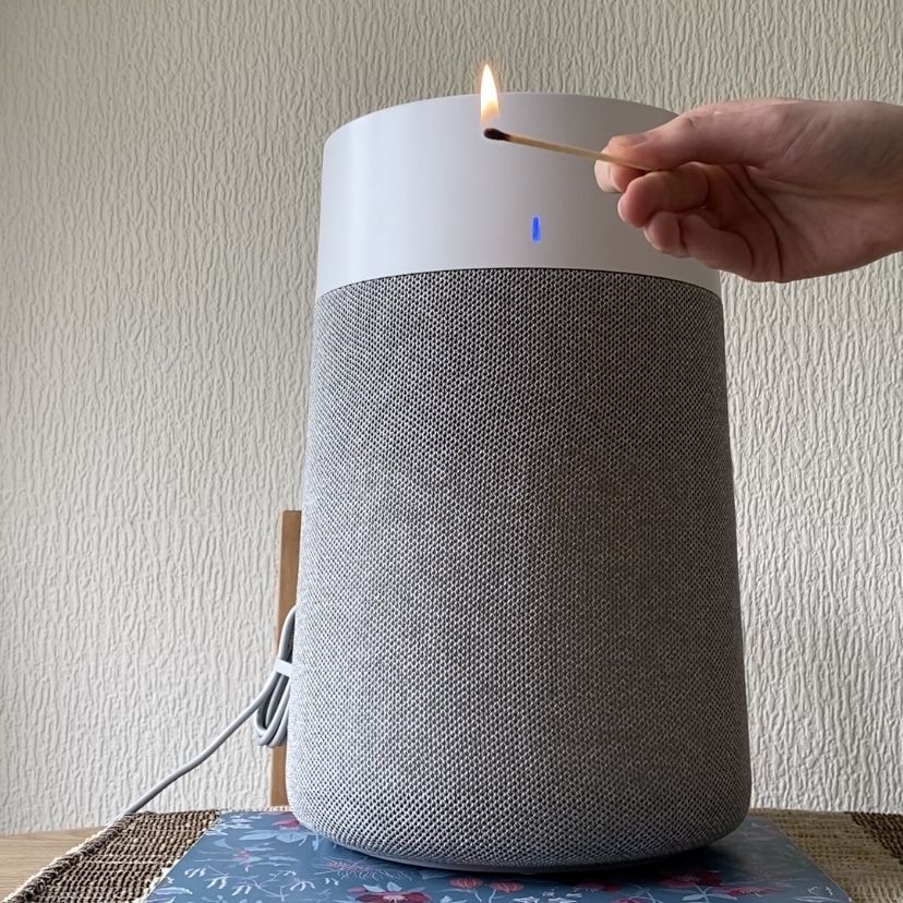 Blueair Blue Pure 511i Max Air Purifier - smoke test