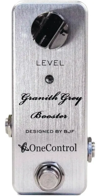 Best acoustic guitar pedals: One Control BJF Series Granith Grey Booster