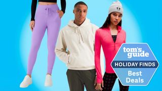 Collage of athleisure wear on sale