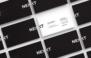 Next’s type-led branding was inspired by the company name
