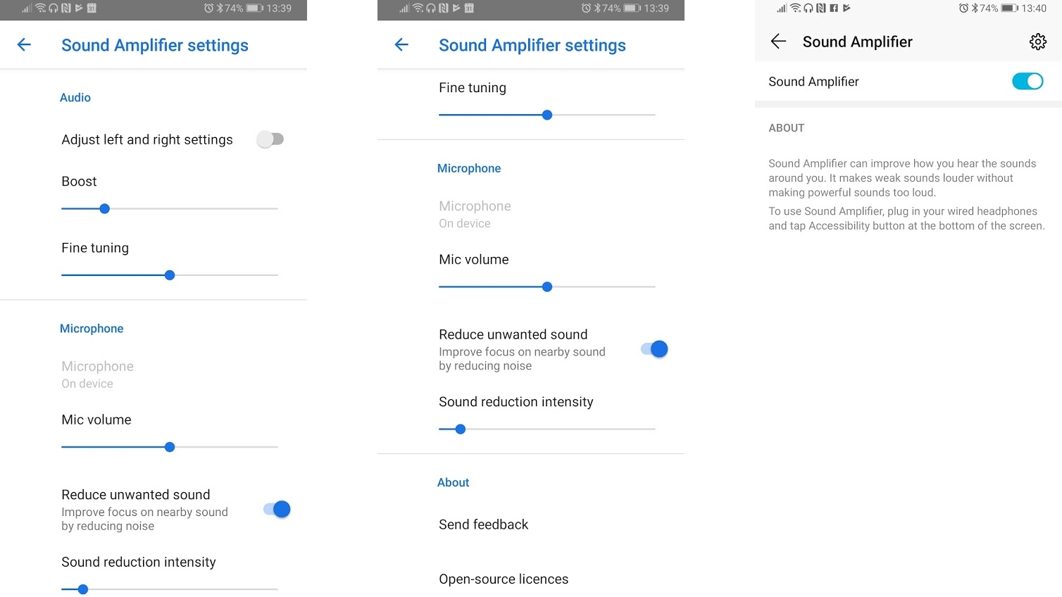 Sound Amplifier