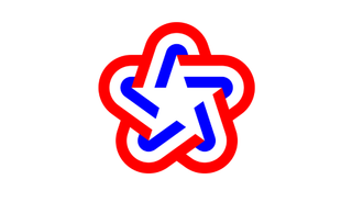 US Bicentennial star, 1976