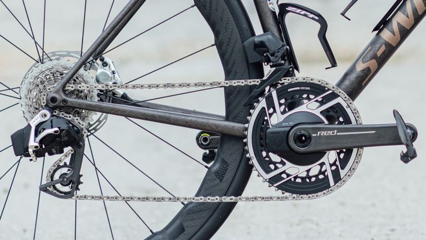 SRAM RED AXS fitted to a Specialized S-Works bike 