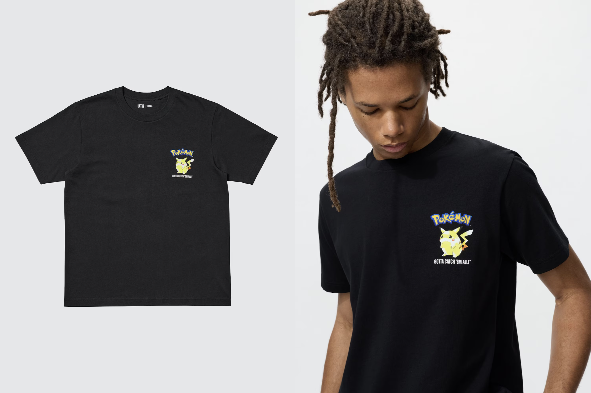 Uniqlo Pok&amp;eacute;mon T-shirt showing a fat Pikachu