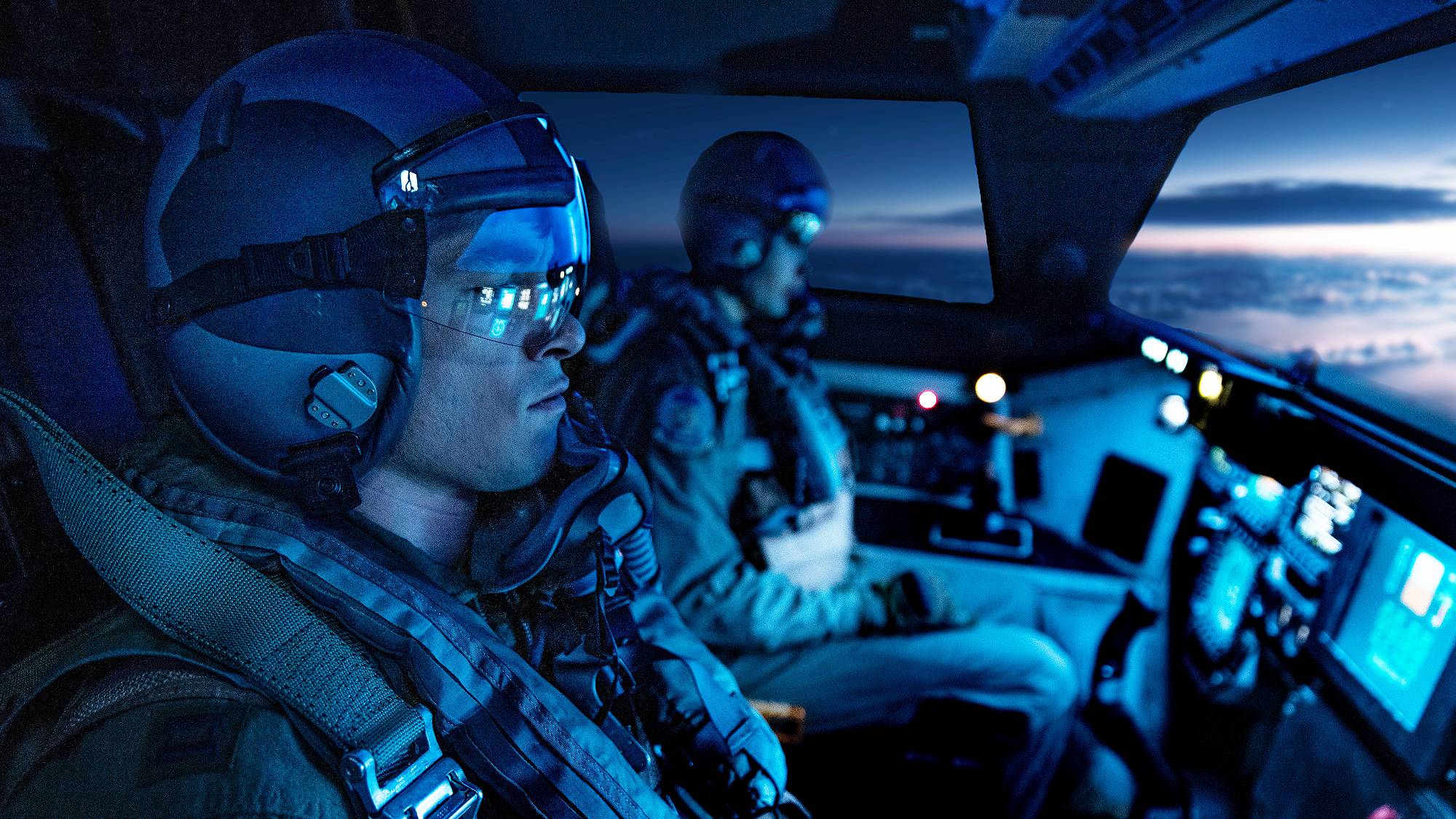 Kyle Allen as Captain Jon Zimmer in "A House of Dynamite"