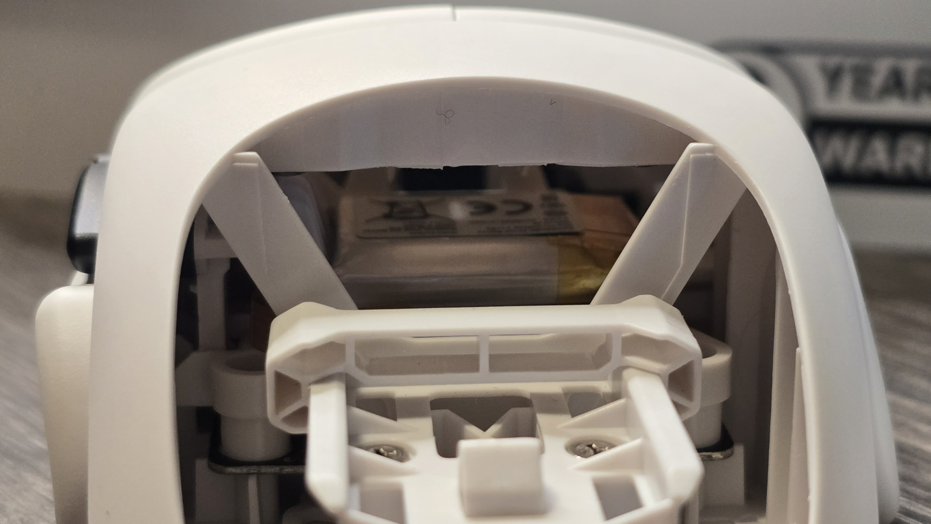 Orbital Pathfinder gaming mouse with various attachments.