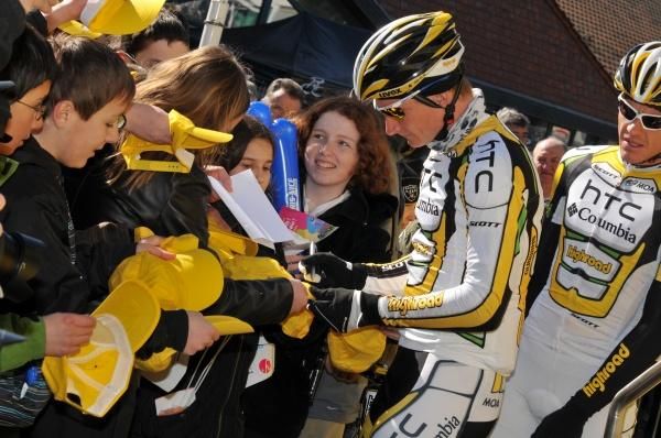 Andr&eacute; Greipel (Team HTC - Columbia) was a pre-race favourite