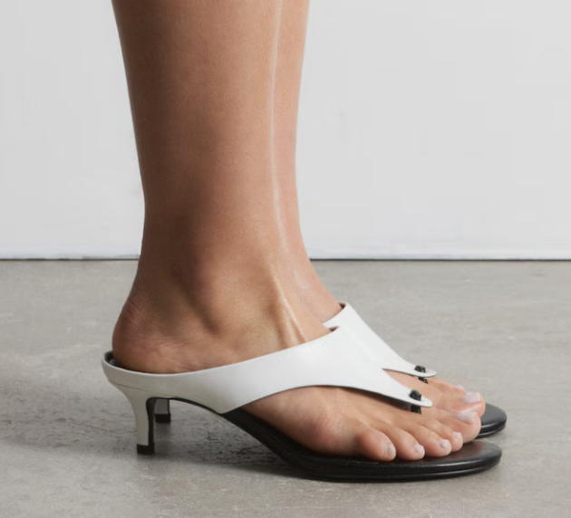 Stories, Leather Kitten Heels
