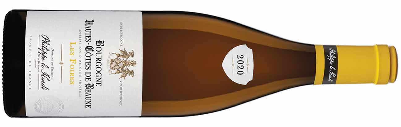 Domaine du Ch&amp;acirc;teau Philippe le Hardi Bourgogne Hautes C&amp;ocirc;tes de Beaune, Les Foires Blanc 2020