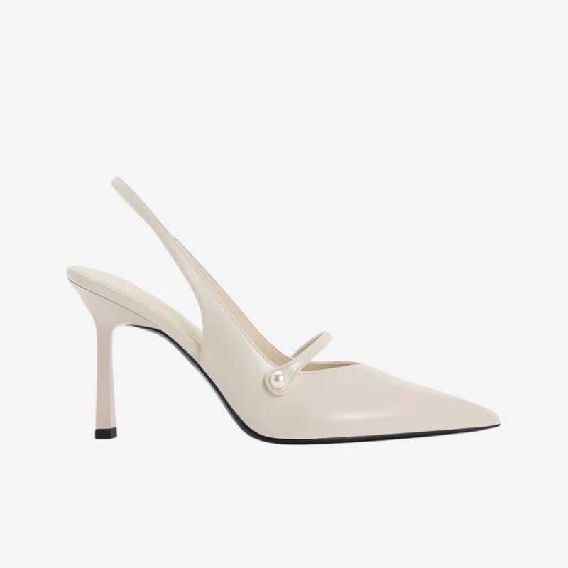 Image of white heels