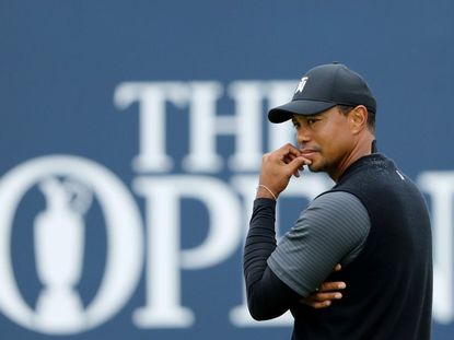 Woods In Open Contention At Carnoustie