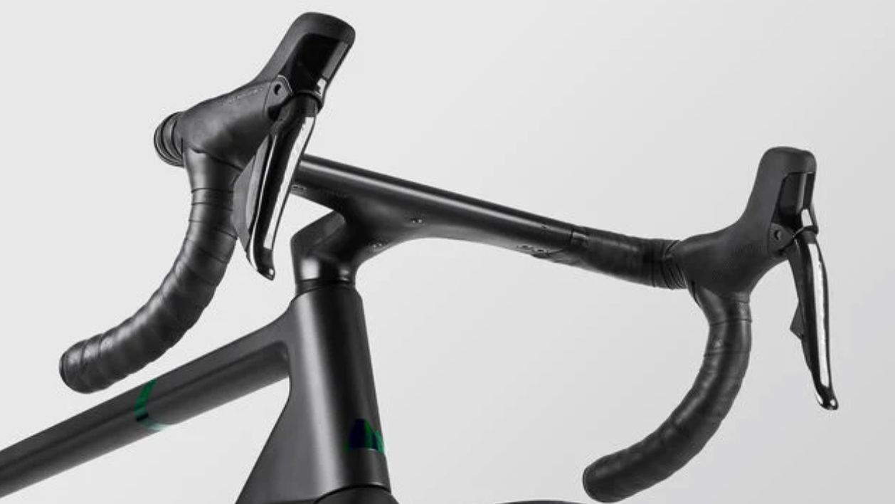 Close-up details of the aero cockpit on the Canyon Ultimate CFR