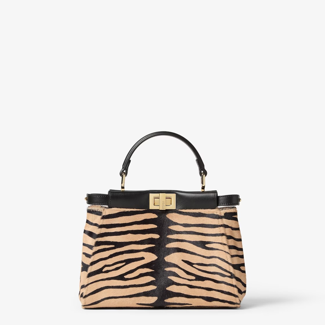 Fendi, Peekaboo Mini in Tiger-print cavallino