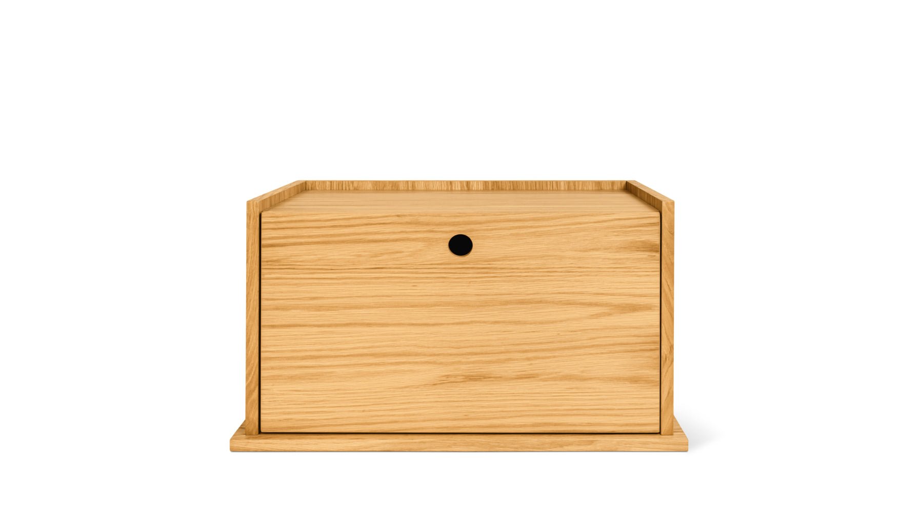 Keep Stacking Storage System, Closed, White Oak