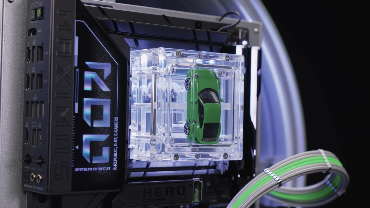 Porsche Wheel PC from JCustom &amp; GeForce Garage