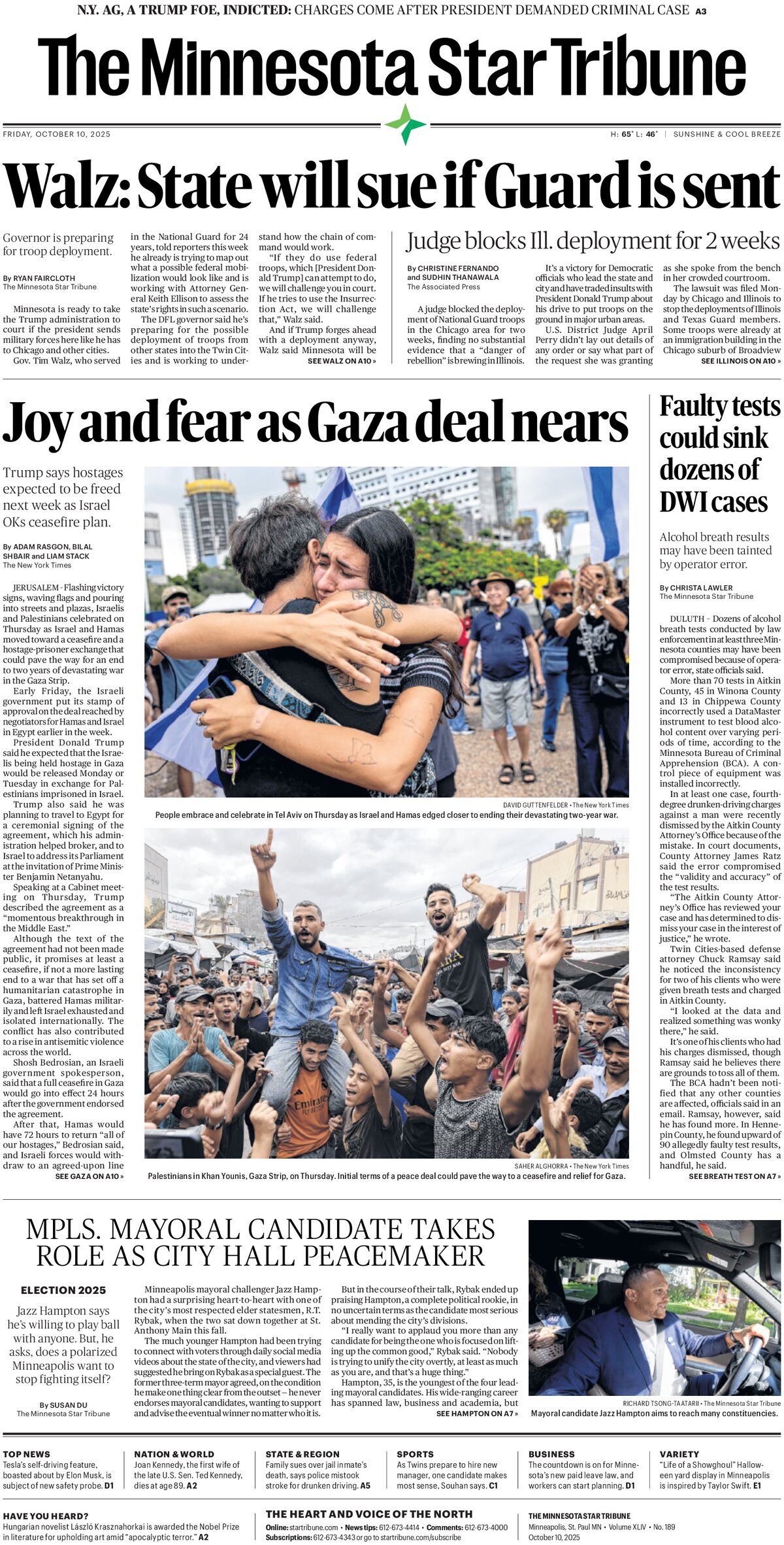 The Minnesota Star Tribune